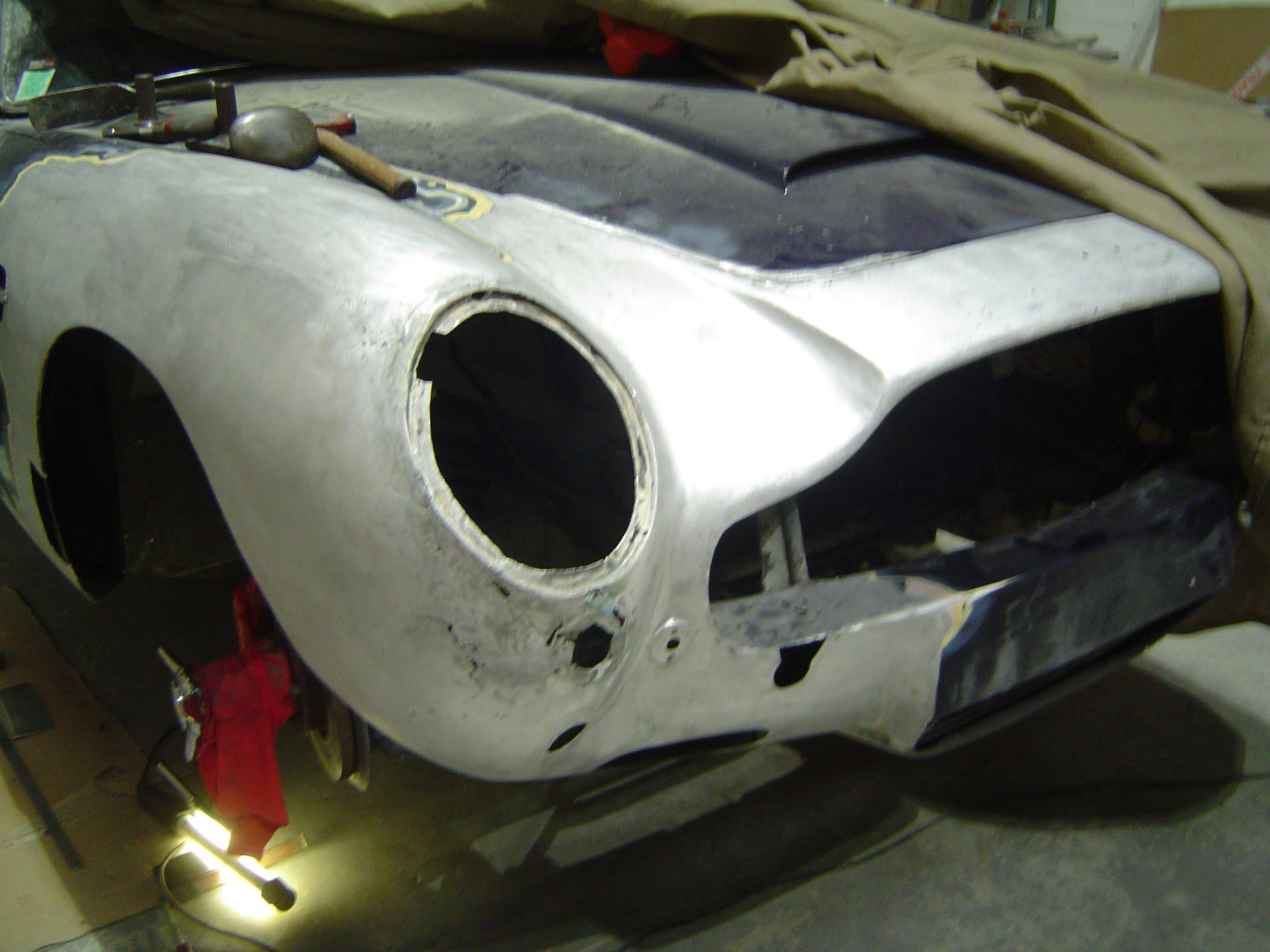 Restauration ASTON MARTIN DB6 1968