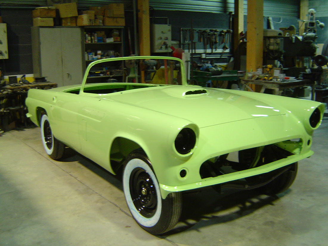 Restauration FORD THUNDERBIRDS 1956