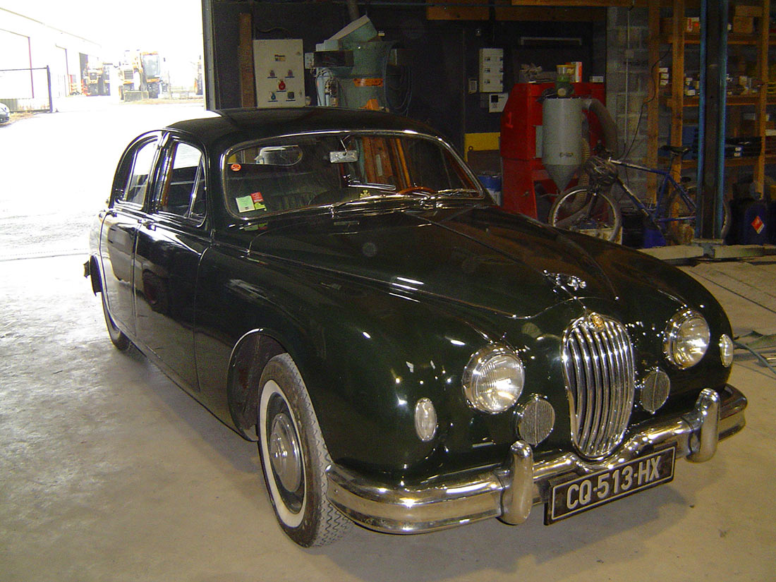 Restauration JAGUAR MK1 1957